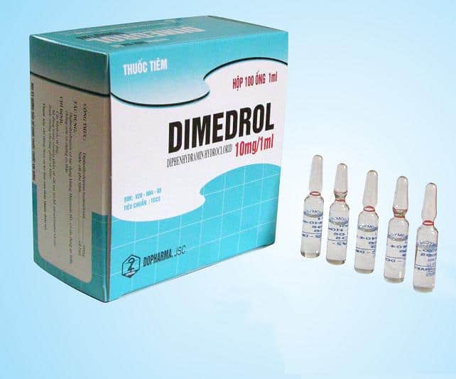 thuốc dimedrol 10mg/1ml